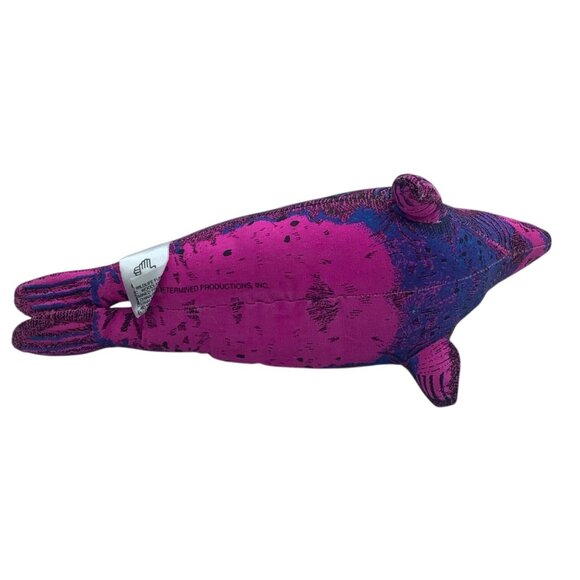 Vtg 1992 WWF Wildlife Pink Seal Plush Toy Applause 7” NEW Stuffed Animal - Picture 7 of 9